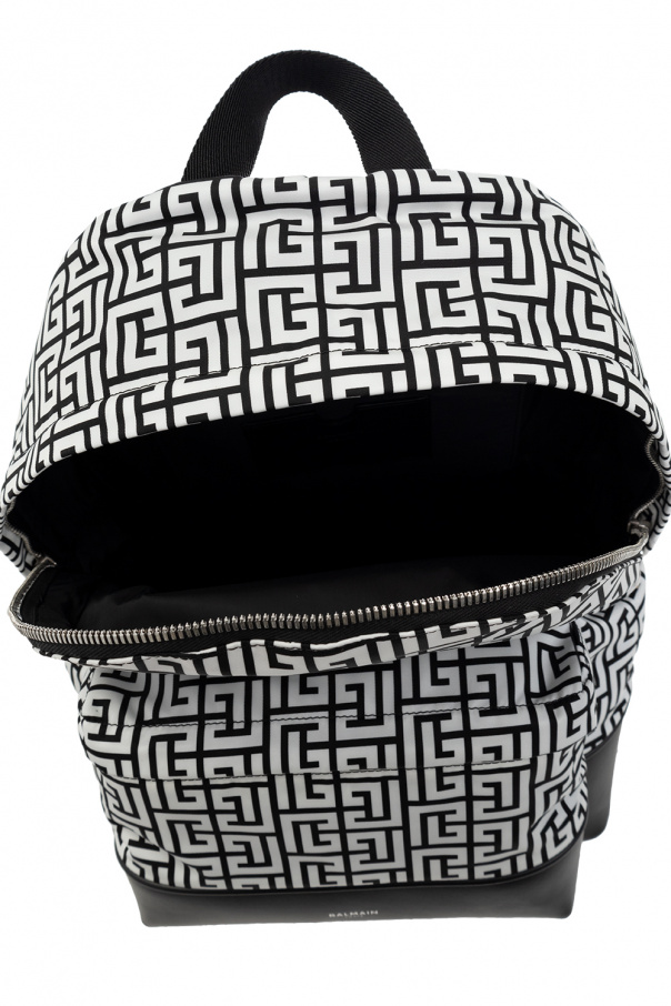 Balmain Monogrammed backpack Men's Bags Vitkac